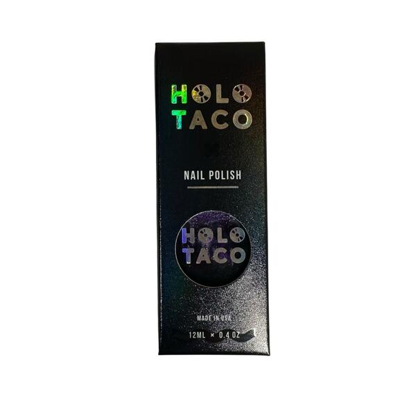 Holo Taco Purple Slushie Glitter Nail Polish in Box NEW Retired - Picture 1 of 6